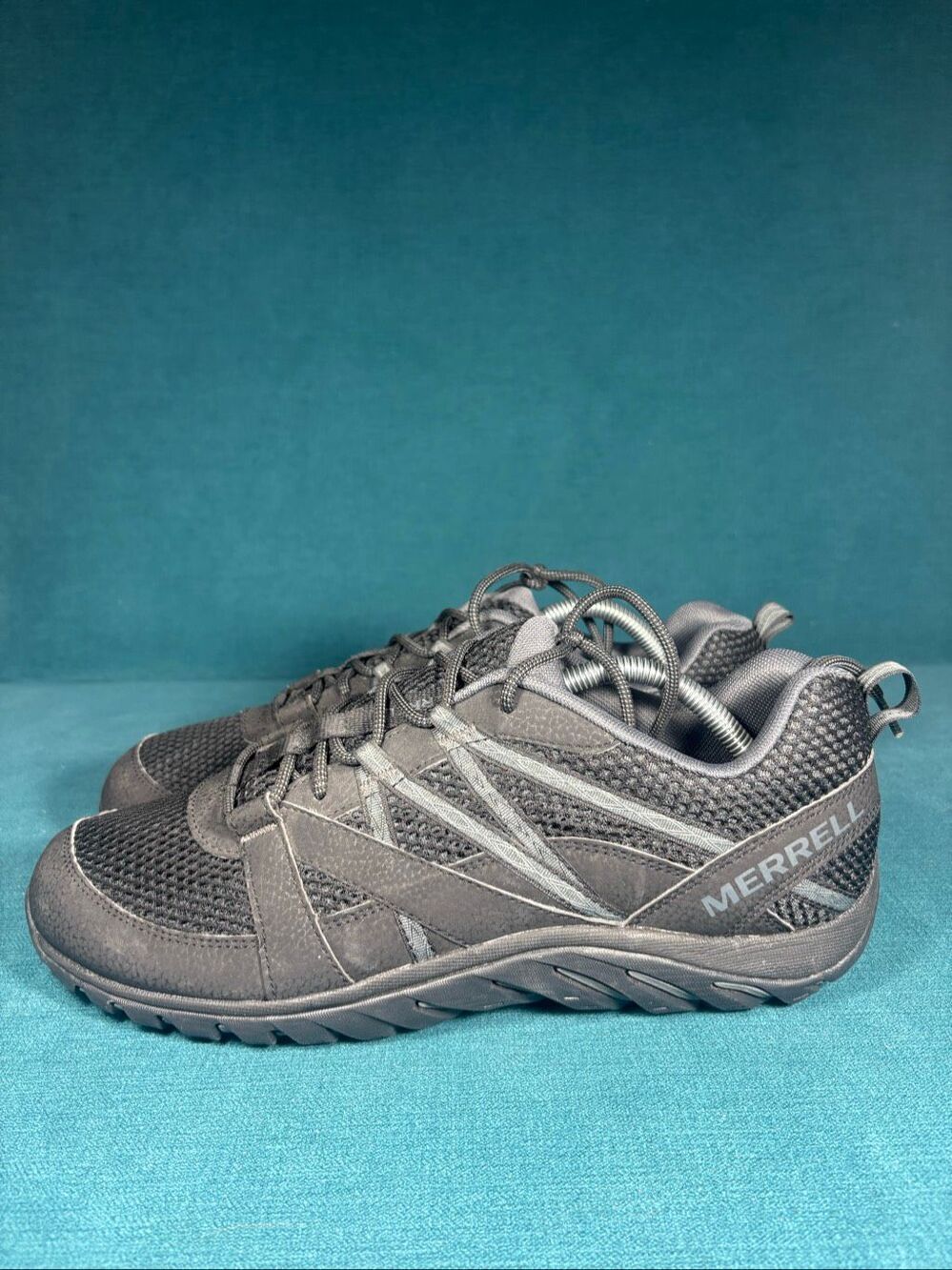 Merrell Trail Glove 6 Men's Size 10 Black Charcoal Minimalist Trail Shoes J03611